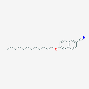 6-(Dodecyloxy)naphthalene-2-carbonitrile