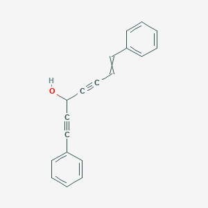 1,7-Diphenylhept-6-ene-1,4-diyn-3-ol