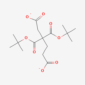 3,3-Bis(tert-butoxycarbonyl)hexanedioate