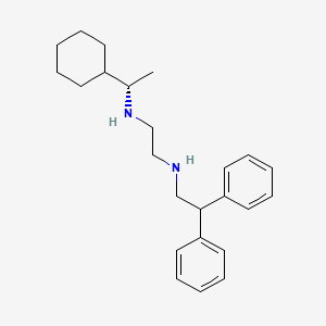 N'-[(1S)-1-cyclohexylethyl]-N-(2,2-diphenylethyl)ethane-1,2-diamine