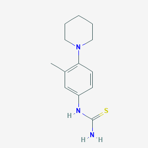 Thiourea, [3-methyl-4-(1-piperidinyl)phenyl]-