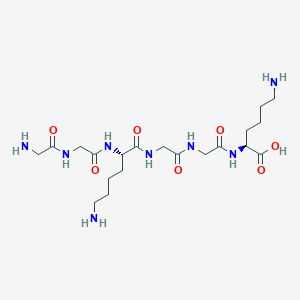 Glycylglycyl-L-lysylglycylglycyl-L-lysine