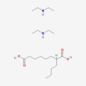 2-butyloctanedioic acid;N-ethylethanamine