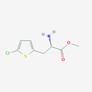 (S)-methyl 2-amino-3-(5-chlorothiophen-2-yl)propanoate