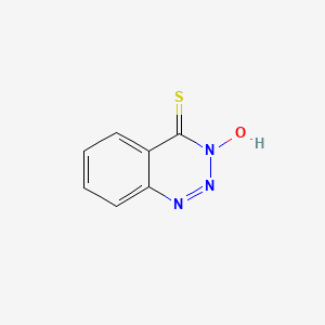 1,2,3-Benzotriazine-4(3H)-thione, 3-hydroxy-