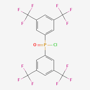 Bis[3,5-bis(trifluoromethyl)phenyl]phosphinic chloride