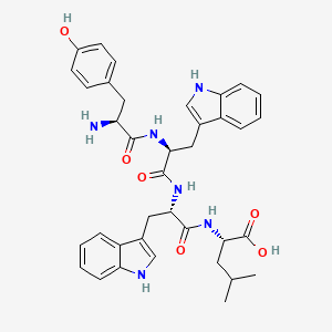 L-Tyrosyl-L-tryptophyl-L-tryptophyl-L-leucine