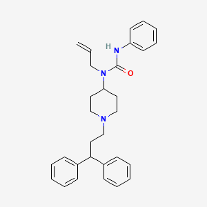 N-[1-(3,3-Diphenylpropyl)piperidin-4-yl]-N'-phenyl-N-prop-2-en-1-ylurea