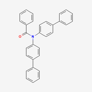 Benzamide, N,N-bis([1,1'-biphenyl]-4-yl)-