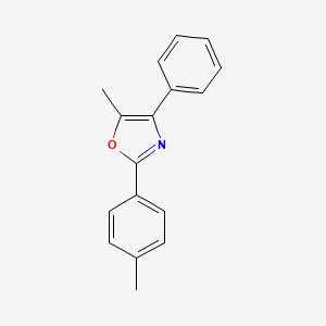 5-Methyl-2-(4-methylphenyl)-4-phenyl-1,3-oxazole