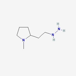 2-(2-Hydrazinylethyl)-1-Methylpyrrolidine