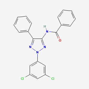 Benzamide, N-[2-(3,5-dichlorophenyl)-5-phenyl-2H-1,2,3-triazol-4-yl]-