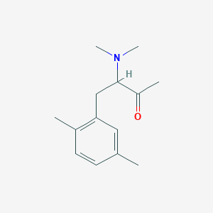 3-(Dimethylamino)-4-(2,5-dimethylphenyl)butan-2-one