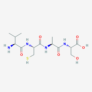 L-Valyl-L-cysteinyl-L-alanyl-L-serine