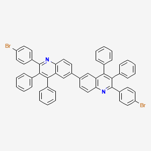 2,2'-Bis(4-bromophenyl)-3,3',4,4'-tetraphenyl-6,6'-biquinoline