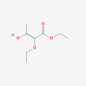 Ethyl 2-ethoxy-3-hydroxybut-2-enoate