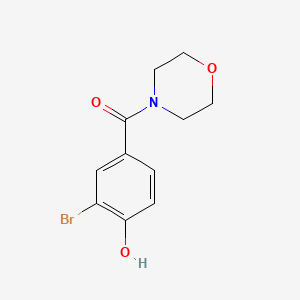 Morpholine, 4-(3-bromo-4-hydroxybenzoyl)-