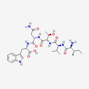 L-Isoleucyl-L-valyl-L-threonyl-L-asparaginyl-L-tryptophan