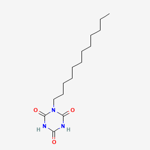 1-Dodecyl-1,3,5-triazinane-2,4,6-trione