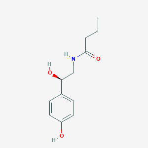 N-[(2R)-2-Hydroxy-2-(4-hydroxyphenyl)ethyl]butanamide