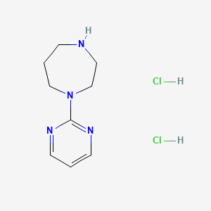 B1421841 1-(Pyrimidin-2-yl)-1,4-diazepane dihydrochloride CAS No. 21279-58-3