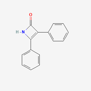 molecular formula C15H11NO B14218456 3,4-Diphenylazet-2(1H)-one CAS No. 827613-85-4