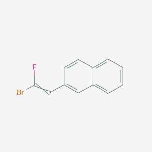 2-(2-Bromo-2-fluoroethenyl)naphthalene