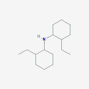 molecular formula C16H31N B1421851 2-ethyl-N-(2-ethylcyclohexyl)cyclohexan-1-amine CAS No. 1251922-64-1