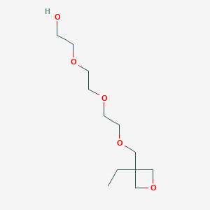 2-(2-{2-[(3-Ethyloxetan-3-yl)methoxy]ethoxy}ethoxy)ethan-1-ol