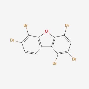 1,2,4,6,7-Pentabromo-dibenzofuran