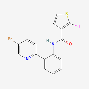 N-[2-(5-bromopyridin-2-yl)phenyl]-2-iodothiophene-3-carboxamide