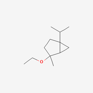 4-Ethoxy-4-methyl-1-(propan-2-yl)bicyclo[3.1.0]hexane