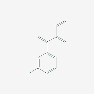 1-Methyl-3-(3-methylidenepenta-1,4-dien-2-yl)benzene