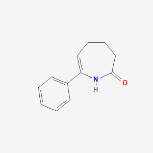 7-Phenyl-1,3,4,5-tetrahydro-2H-azepin-2-one