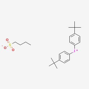 Bis(4-tert-butylphenyl)iodanium butane-1-sulfonate