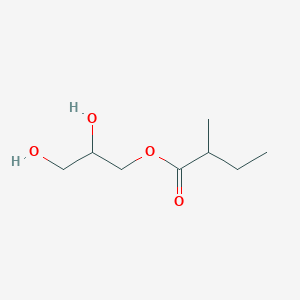 2,3-Dihydroxypropyl 2-methylbutanoate