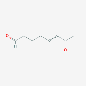 5-Methyl-7-oxooct-5-enal