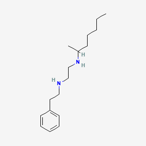 N~1~-(Heptan-2-yl)-N~2~-(2-phenylethyl)ethane-1,2-diamine