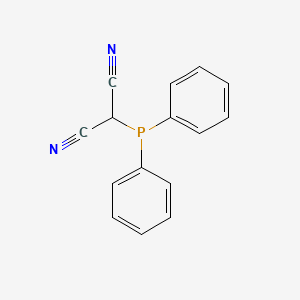 (Diphenylphosphanyl)propanedinitrile