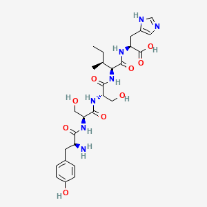 L-Histidine, L-tyrosyl-L-seryl-L-seryl-L-isoleucyl-