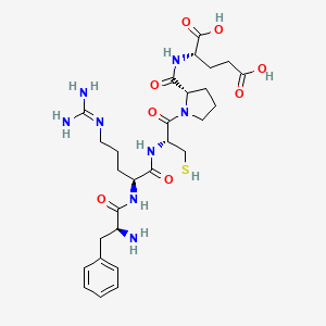 L-Phenylalanyl-N~5~-(diaminomethylidene)-L-ornithyl-L-cysteinyl-L-prolyl-L-glutamic acid