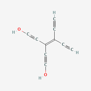 molecular formula C10H4O2 B14219097 3-(Penta-1,4-diyn-3-ylidene)penta-1,4-diyne-1,5-diol CAS No. 823813-75-8