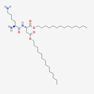 Ditetradecyl L-lysyl-L-aspartate