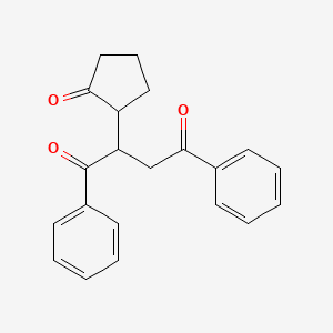 2-(2-Oxocyclopentyl)-1,4-diphenylbutane-1,4-dione