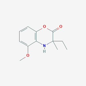 3-ethyl-5-methoxy-3-methyl-4H-1,4-benzoxazin-2-one