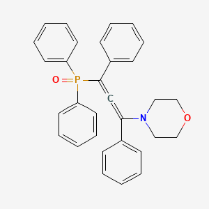 Morpholine, 4-[3-(diphenylphosphinyl)-1,3-diphenyl-1,2-propadienyl]-