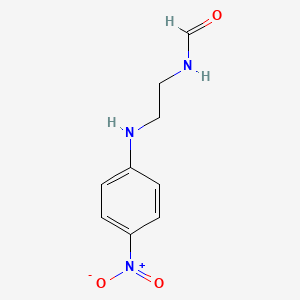 N-[2-(4-Nitroanilino)ethyl]formamide