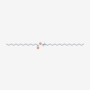 Octadec-1-EN-1-YL tetradecanoate