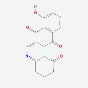 8-Hydroxy-3,4-dihydrobenzo[j]phenanthridine-1,7,12(2H)-trione