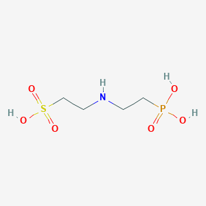 2-[(2-Phosphonoethyl)amino]ethane-1-sulfonic acid